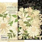 GRAPHIC 45 ~ SHADES OF IVORY ~ FLOWER ASSORTMENT ~ Graphic 45 Staples