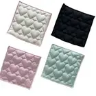 Square Cotton Coasters Lattice Series Table Decor Coffee Cup Placemat