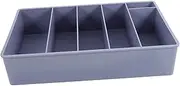 KALLORY Multi Coin Box Organizer Vertical Cash Storage Case for Classroom Household Counting Organization Design for Supermarkets Stores