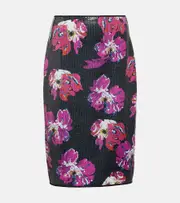 [Diane von Furstenberg] Diane von Furstenberg Mika sequined midi skirt AU 14 multicoloured