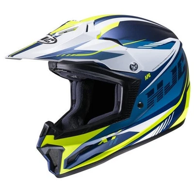 Hjc CL-XY 2 Drift Youth Helmet (X-Large, Semi-Flat Hi-Viz Yellow (MC-3HSF))