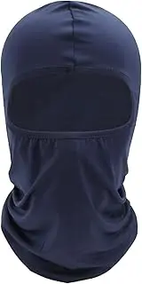Motorcycle Cycling Full Face Mask for Sun UV Protection Breathable Royal Blue Ideal for Outdoor Activities and Sports