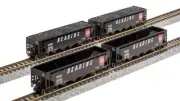 7436 ARA 70-Ton Quad Hopper, RDG, 4-pack, N (Fantasy Paint Scheme)