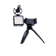 Vlogger Kit 2 with Mobile rig: For Live stream, Vlogging, online teaching, video making, etc.