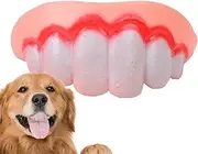 Dentures for Dogs | Funny Dog False Teeth | Nerd Dog False Teeth | Creative Humorous Silicone Fake Teeth Toy | Tear-Resistant Dog False Teeth for Small Medium Dog Cosplay