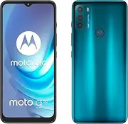 [Motorola] Moto G50 Dual-SIM 64GB ROM + 4GB RAM Factory Unlocked 5G Android Smartphone (Aqua Green) - International Version