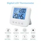 Digital LCD Multifunction Thermometer Indoor Temperature Sensor Humidity Meter