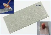 80Grit Diamond Plate Stone Knife Blade Sharpening Tool Whetstone Sharpen Filing