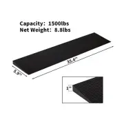 Wheelchair Threshold Ramp Cinnye RT1525 1" Rise Solid Rubber