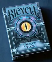Rare Bicycle Dragon Tome Playing Cards by Albino Dragon New/Sealed USPCC