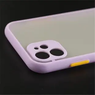 適用iphone8 PLUS 蘋果6 7 6S 幻影磨砂撞色鏡頭保護套魅影親膚感手機殼