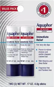 Aquaphor Lip Repair Stick, Lip Protectant, Moisturizing Lip Balm Multipack