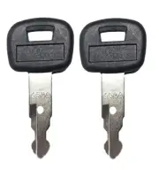 (2) Key For Kubota Mini Excavator, Backhoe, Skid Steer, Track Loader 459A