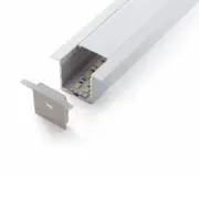 Recessed Strip Light Profile L1000mm W56.2mm Aluminium - VB-ALP017-R-1M