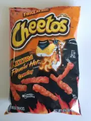 NEW FRITO LAY CHEETOS XXTRA FLAMIN' HOT CRUNCHY CHIPS