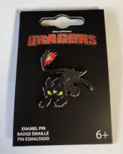 Loungefly How To Train Your Dragon Toothless Pin 2025 Enamel Pin New Authentic