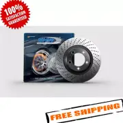 SHW Performance PRX39873 Rear Cross-Drilled MB Brake Rotor (for: Porsche)