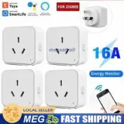 1-4PK Tuya WiFi / Zigbee 16A Smart AU Socket Plug Voice Control for Alexa Google