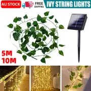 Solar LED String Lights Fairy Light Solar Powered Decor Lamp Garden Wall Fence