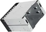 TINEASUR Hard Drive Mounting Bracket Multi Layer Aluminum Alloy Hard Disk Cage for Easy Installation Expandable Bay Design Compatible with Sata SAS Drives