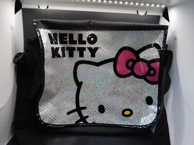 Sanrio "Hello Kitty" Glitter Messenger Bag - New Without Tags