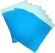 100 Pcs Wristbands, 1-100 Consecutive Numbers Waterproof Tearproof and Printable Wrist Straps Admission Bracelets Tickets (Blue)