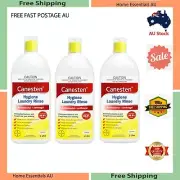 3x Canesten Antibacterial And Antifungal Hygiene Laundry Rinse Lemon 1L