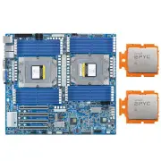 Gigabyte MZ73-LM0（Rev. 2.0) +2* AMD EPYC GENOA 9V84 ZEN4 96c/192t CPU Processor