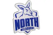 AFL North Melbourne Kangaroos Chrome Supporter Badge 3D Team Fan Car Fridge
