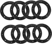Anneome 4 Pairs Auto Speaker Mounting Spacer Rings Durable Adapter for Car Audio Installation Easy to Use Washer Rings Cost Speaker Bracket