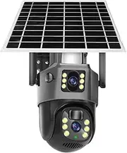 ​​V380 Pro Solar CCTV Camera: 4K/8MP, 4G SIM, 360°, Built-in Battery, Waterproof, Outdoor & WiFi​(Camera WiFi)