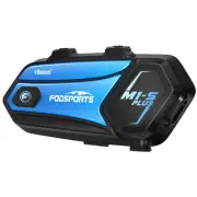 2KM Motorcycle Helmet Bluetooth Headset 10Rider BT Intercom FM Radio Music Share