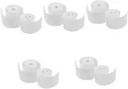 Minkissy 5sets Eyelash Extension Tapes Lash Grafting Tools Easy to Use Remove for Professional Diy 2rolls*5