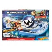 Hot Wheels Mariokart Chain Chomp Track Set