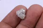 Natural Loose Diamond Rough Raw Shape White Grey Color I3 Clarity 2.70 Carat T63