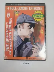 The Adventures of Sherlock Holmes 4 Full-length Episodes (DVD) NEW SEALED