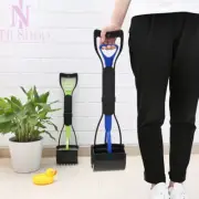 Pet Pooper Scooper 60Cm Long Handle Dog Cat Picker Waste Claw DIY Easy Pickup AU