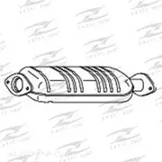 Redback Cat Conv Bolt On to suit Renault R19 - C6511