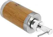 TIDTALEO Stylish Bamboo Soap Dispenser Pump Ml Travel Bottle Hotel Home Refillable Hand Soap and Lotion Dispenser