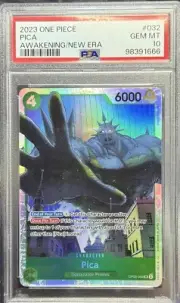 PSA 10 One Piece OP05-032 SR Pica - English - Awakening of the New Era