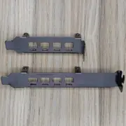 1Pcs For AMD FirePro W4100 I/O Shield Back Plate BackPlate Blende Bracket