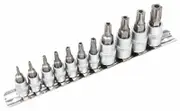 Rytool RT2311R - Bit Socket Set 3/8 & 1/4" Drive 5PT 11 Piece