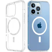 iPhone 15 Pro Shockproof Clear Magsafe Case Cover