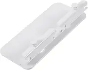 IWOWHERO Wall Phone Holder with Hook Self Adhesive Wall Mount Organizer for Tv Remotes and Cell Phones Durable Design for Smooth Surfaces Space Saving Bedside Shelf