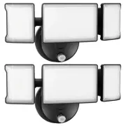 2 Pack 60W Flood Lights Dusk to Dawn Outdoor Lighting, IP65 Waterproof LED Se...