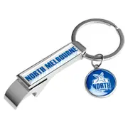 North Melbourne Kangaroos AFL Can & Bottle Opener Key Ring