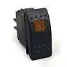 Daystar KU80013 Rocker Switch Amber Light