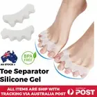 Silicone Bunion Corrector Gel Toe Separator Spreader Hallux Straightener Unisex