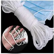5-500YD 1/8 " Round Elastic Cord Band Ear Hanging Tapes Sewing For Face Masks