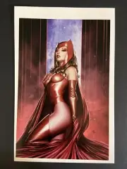Scarlet Witch Wanda Maximof - Marvel Comic Book Mini Poster 6x9 Adi Granov